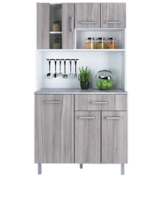 MUEBLE COCINA 6 PUERTAS + 1 CAJON CAR