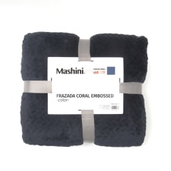 FRAZADA CORAL EMBOSSED 2 PLAZAS MASHINI 0