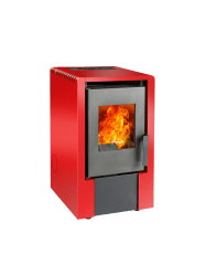 ESTUFA A PELLET ITALY 6100 ROJA AMESTI 0