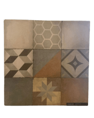 CERAMICA PISO MOSAICO VECCHIO 46X46 0