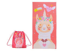 TOALLA DE PLAYA CON BOLSO KIDS 0