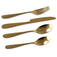 SET CUCHILLERIA 24P GOLD 0