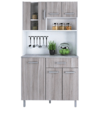 MUEBLE COCINA 6 PUERTAS + 1 CAJON CAR 0