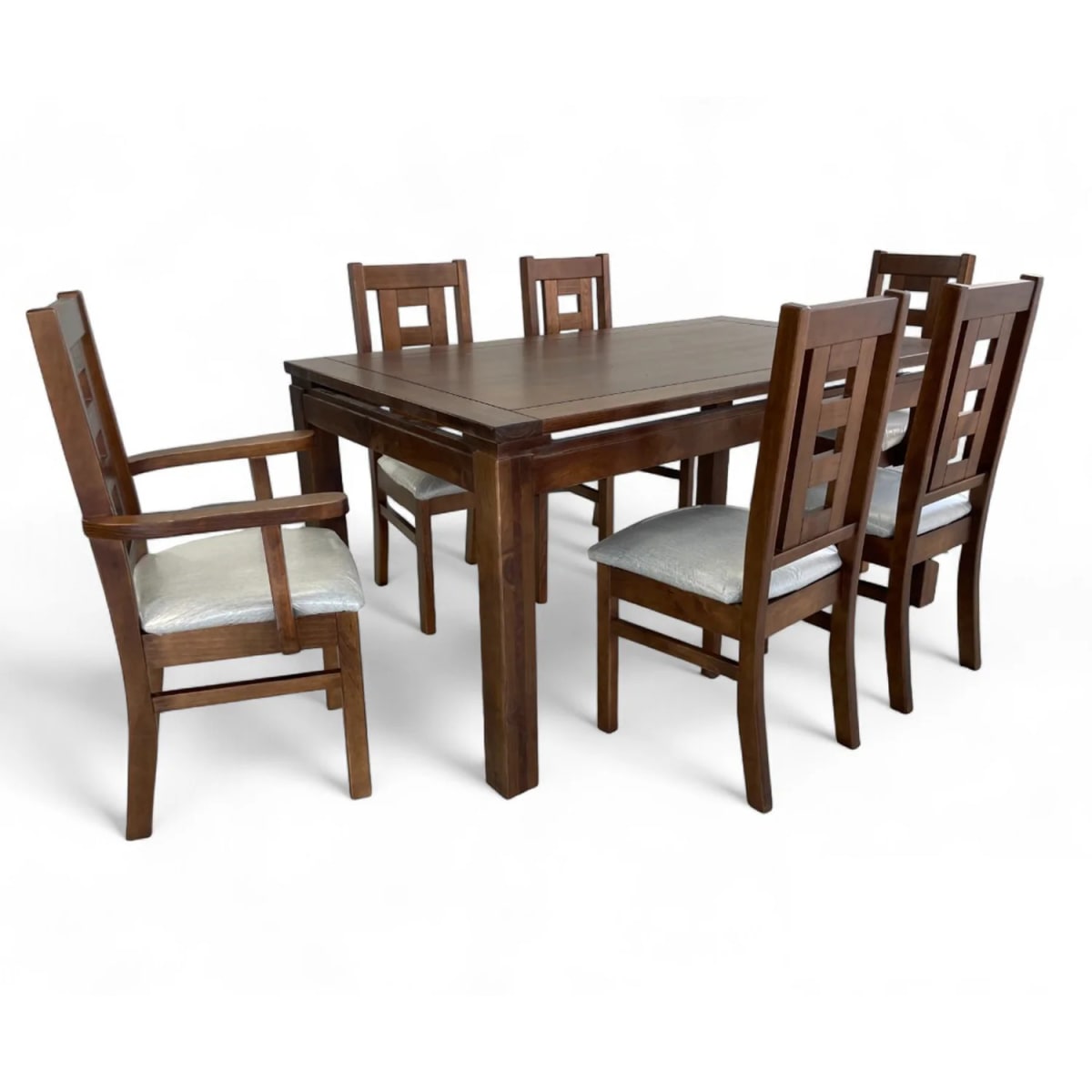 COMEDOR RECT. ROMA 4 SILLAS + 2 SITIALES1