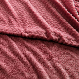 FRAZADA CORAL EMBOSSED 2 PLAZAS MASHINI6