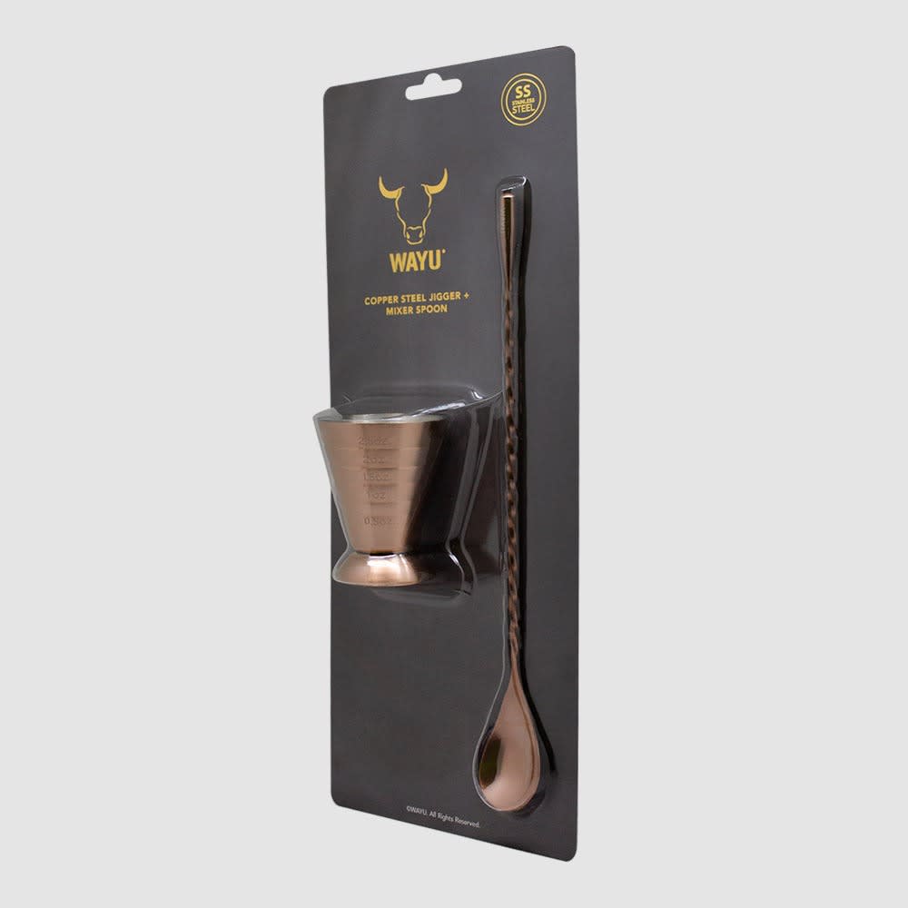 COPPER STEEL JIGGER + MIXER SPOON4