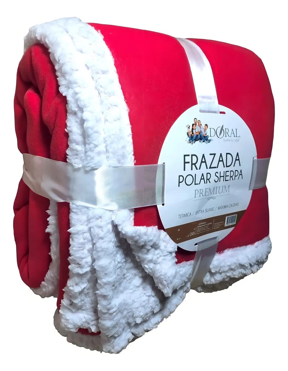 FRAZADA POLAR SHERPA PREMIUM 2 PLAZAS2