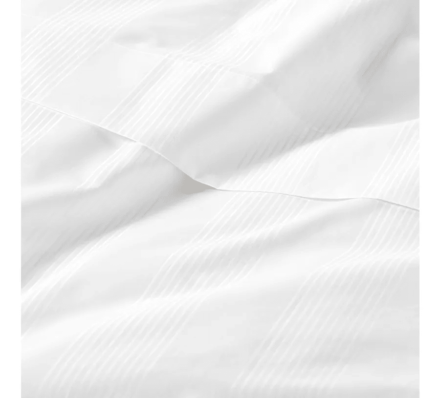 SÁBANAS 2 PLAZAS DOBBY BLANCO 500 HILOS2