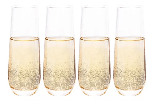 SET 4 VASOS GLASSO CHAMPAGNE2