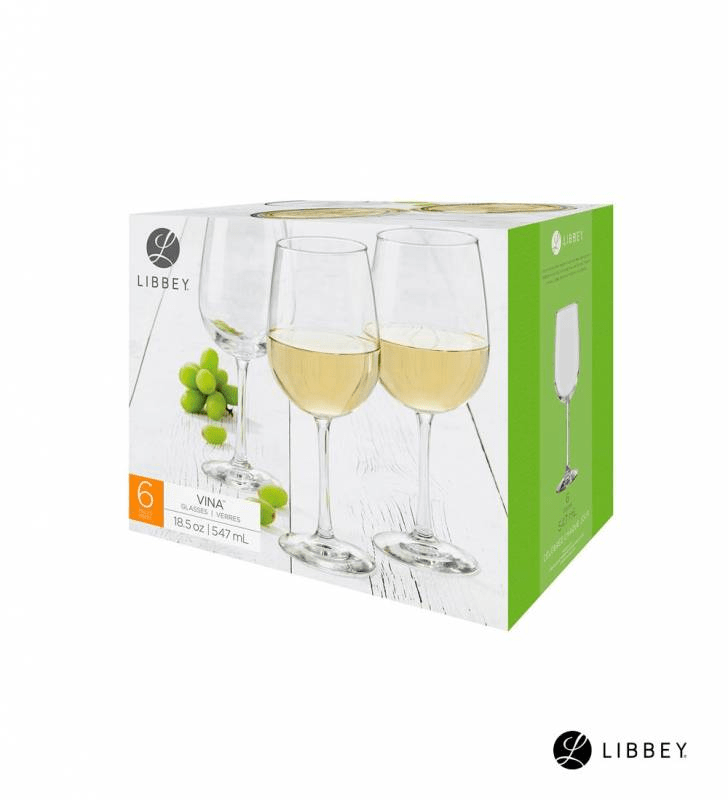 SET 6 COPAS LIBBEY VINA WINE3