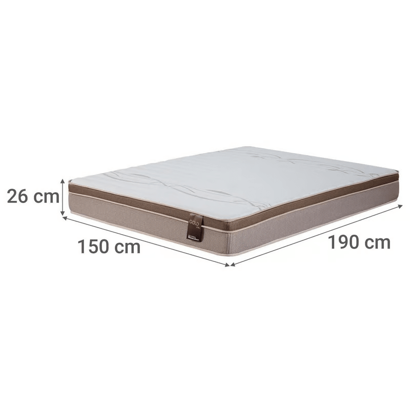 COLCHON GOLD UNO 2P5