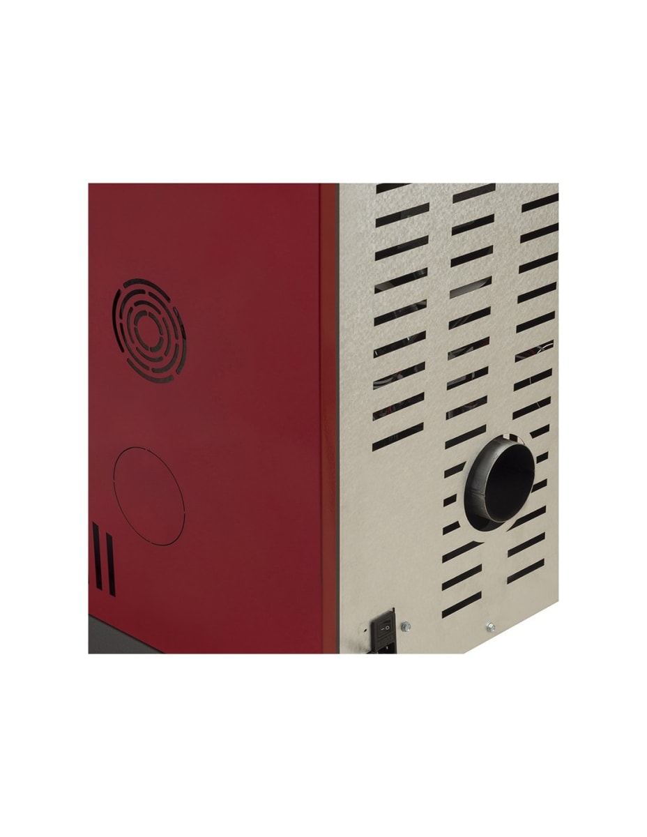 ESTUFA A PELLET ITALY 8100 ROJO AMESTI4