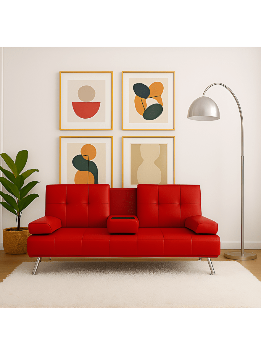 FUTON LOUNGE ROJO IDETEX2
