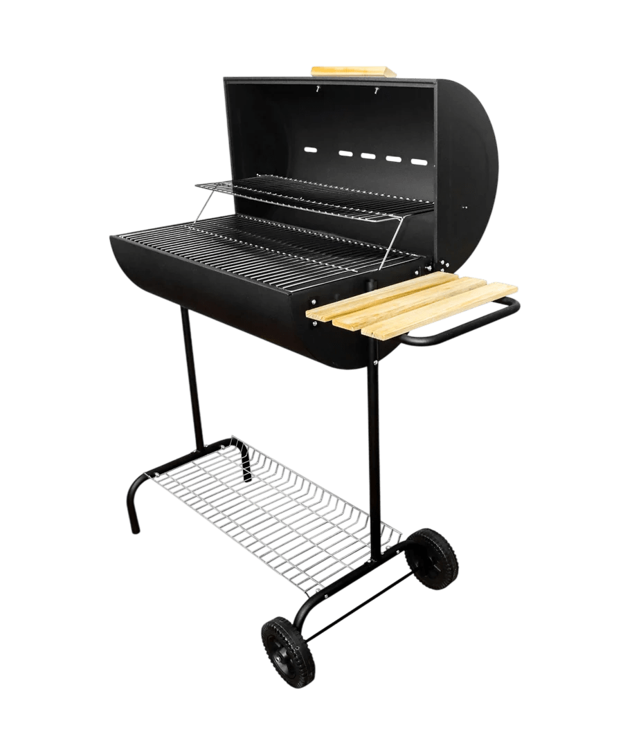 PARRILLA RODEO C/TAPA + KIT ASADO GRILLTECH1