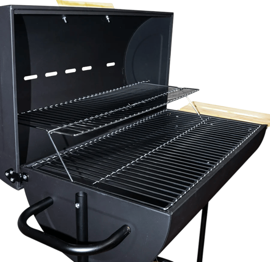 PARRILLA RODEO C/TAPA + KIT ASADO GRILLTECH4