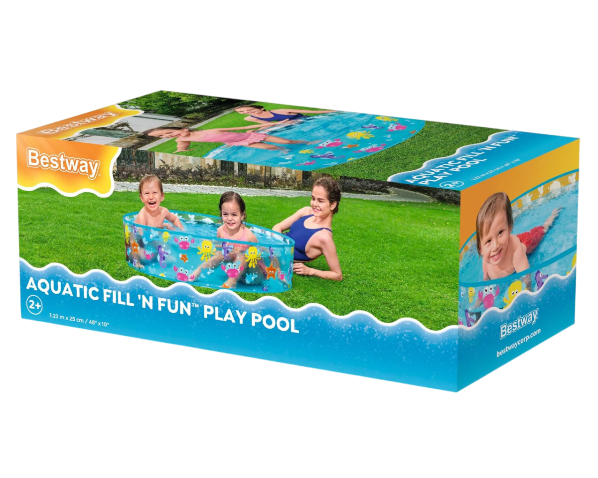 PISCINA INFLABLE AQUATIC FILL'N FUN PLAY POOL1