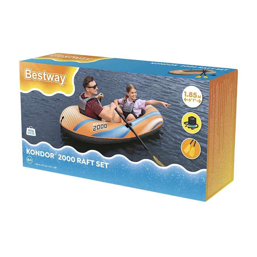 BOTE INFLABLE KONDOR 20001