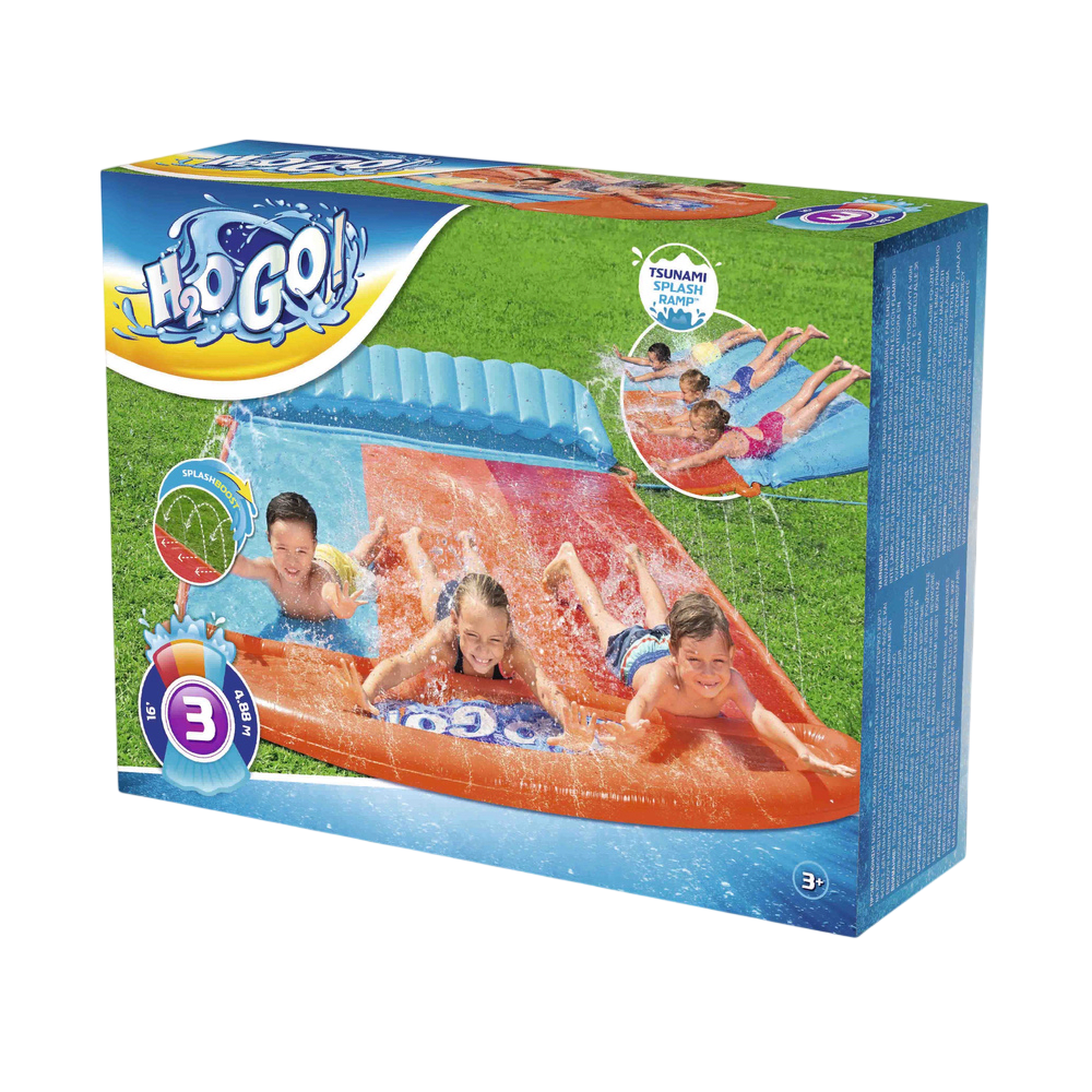 TOBOGÁN ACUÁTICO H2O GO! TRIPLE SPLASH1