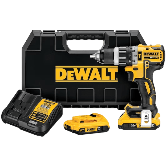 KIT TALADRO PERC/ATOR INALAMBRICO 20V + ACES DEWALT1