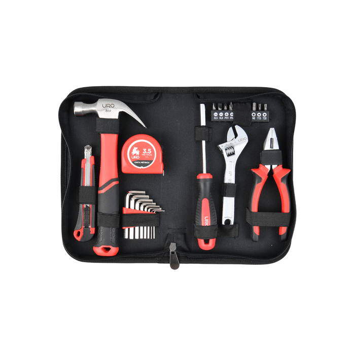 SET HERRAMIENTAS MANUALES 24 PIEZAS URO2