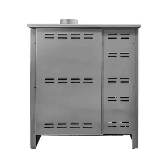 COCINA POLICOMBUSTIBLE PUYEHUE XL LEÑA/PELLET C/KIT 6