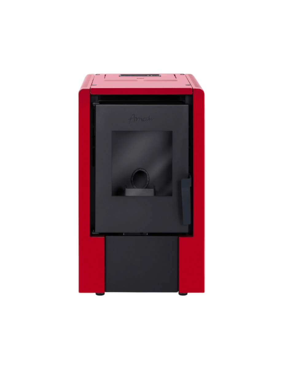 ESTUFA A PELLET ITALY 6100 ROJA AMESTI2
