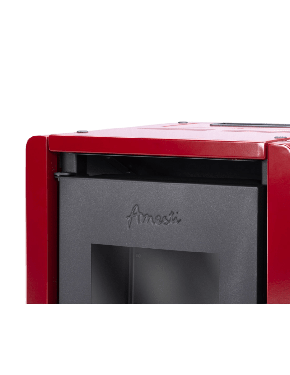 ESTUFA A PELLET ITALY 6100 ROJA AMESTI7