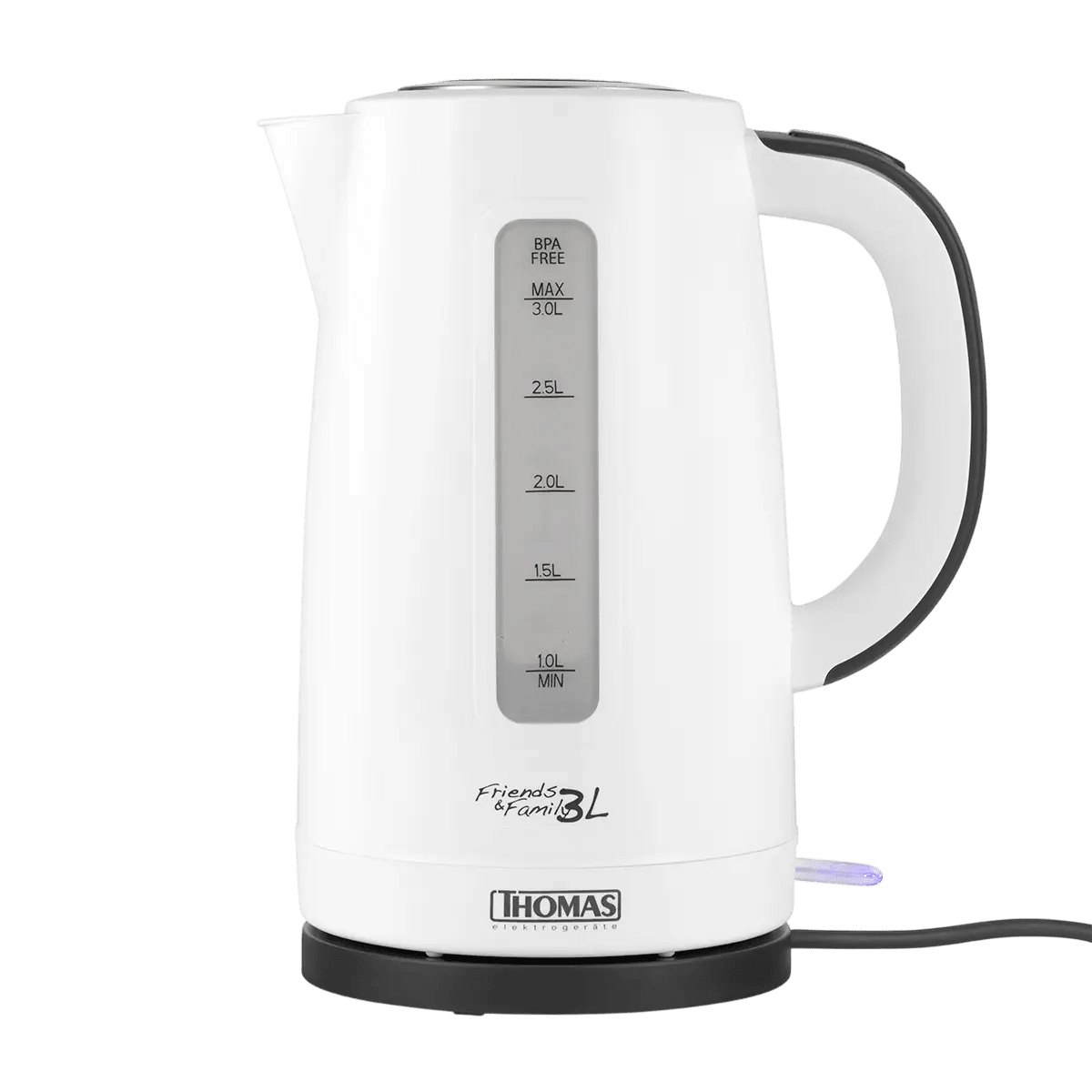 HERVIDOR ELEC. BLANCO 3.0 LT THOMAS1