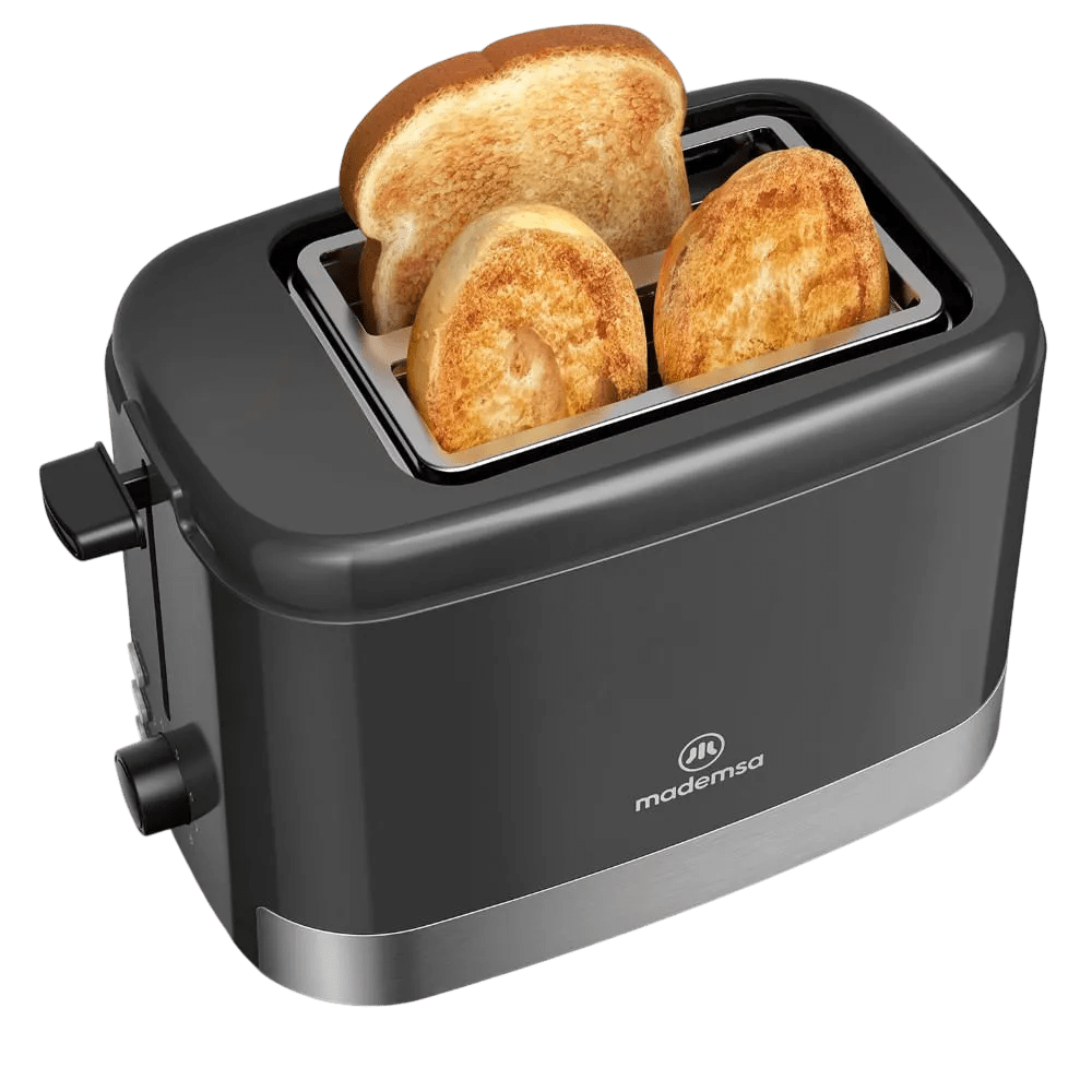 TOSTADOR 3 FUNCIONES NEGRO MADEMSA5