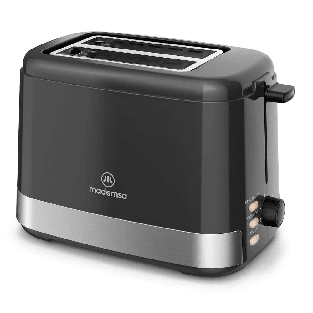 TOSTADOR 3 FUNCIONES NEGRO MADEMSA1