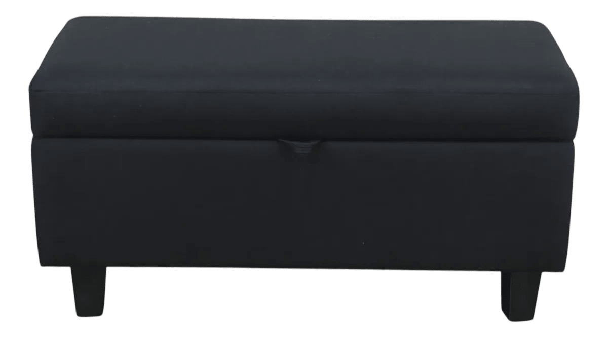 BANQUETA PIECERA 90 CM NEGRO1