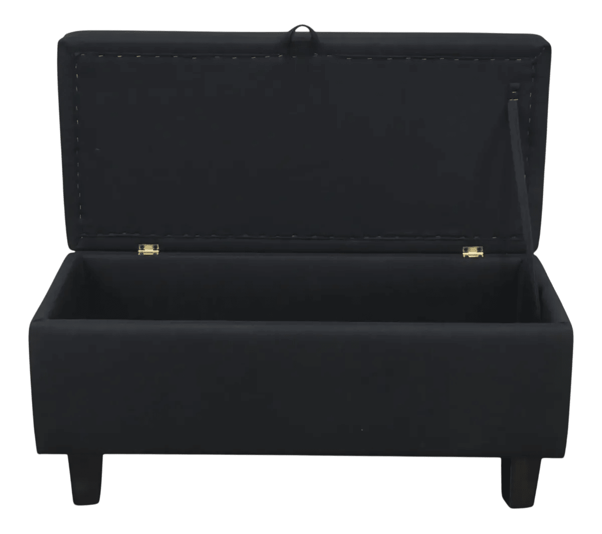 BANQUETA PIECERA 90 CM NEGRO2