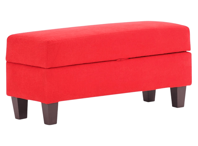 BANQUETA PIECERA 90 CM ROJO3