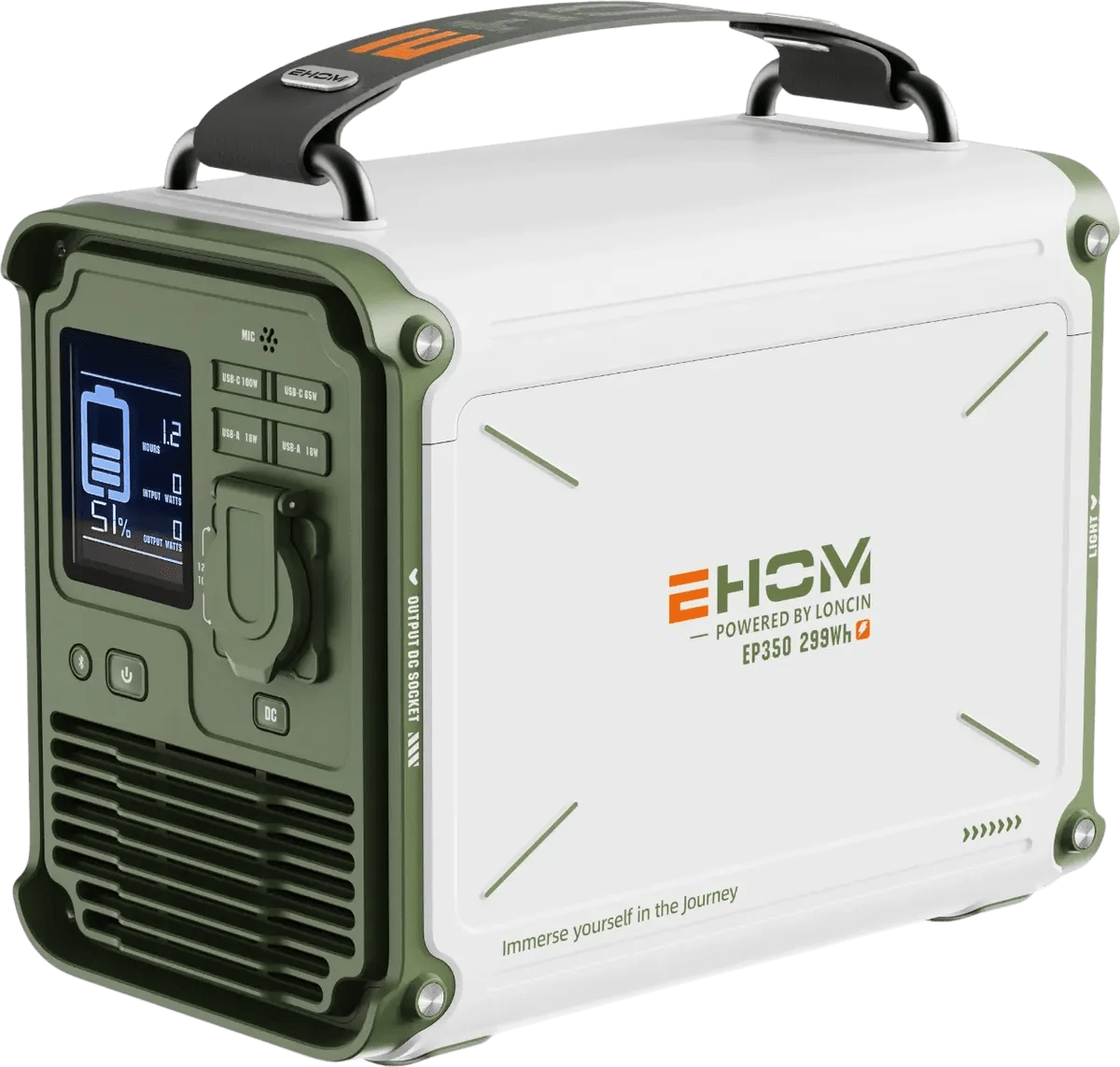 ESTACION DE ENERGIA PORTATIL EP350 EHOM1