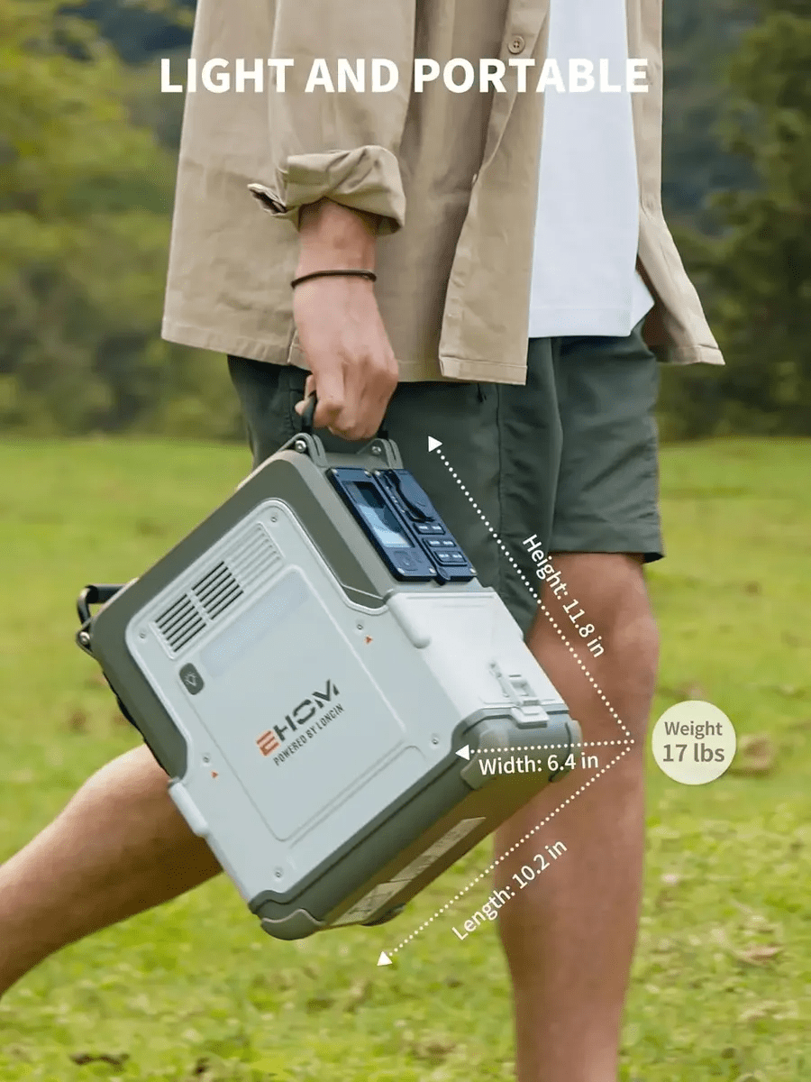 ESTACION DE ENERGIA PORTATIL EP600 EHOM5