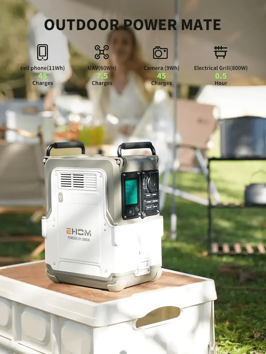 ESTACION DE ENERGIA PORTATIL EP600 EHOM6