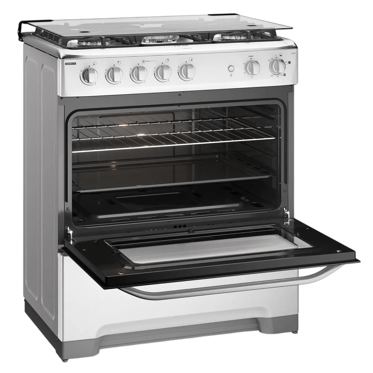 COCINA A GAS 5 PLATOS INOX FENSA3