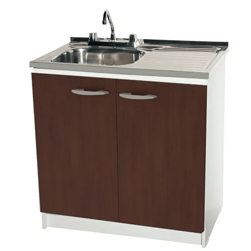 KIT MUEBLE LAVAPLATOS 1MT + GRIFERIA1
