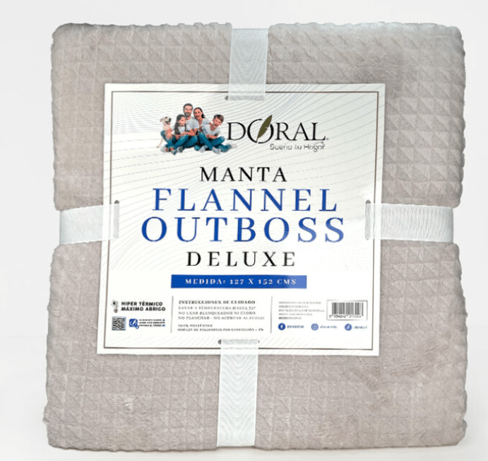 MANTA FLANNEL OUTBOSS DELUXE DORAL2