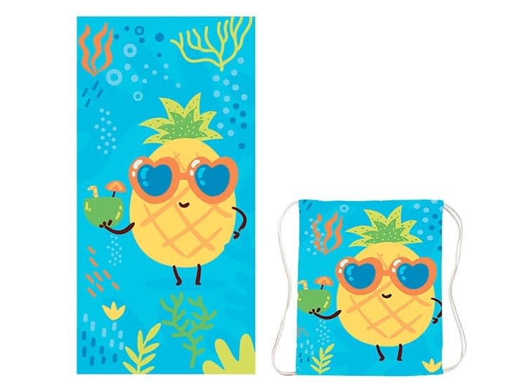 TOALLA DE PLAYA CON BOLSO KIDS5