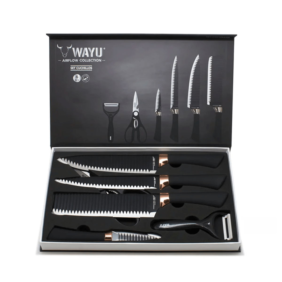 SET CUCHILLOS ROLLING WAYU2