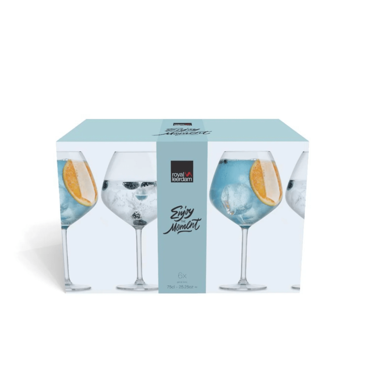 SET 6 COPAS ROYAL LEERDAM GIN TONIC3