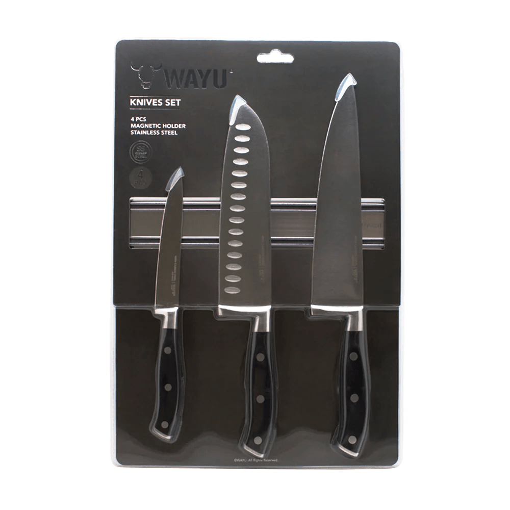 SET CUCHILLO + BLOCK METÁLICO WAYU3