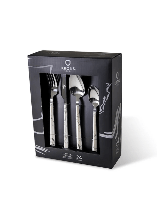 SET CUCHILLERIA 24P MARBLE4