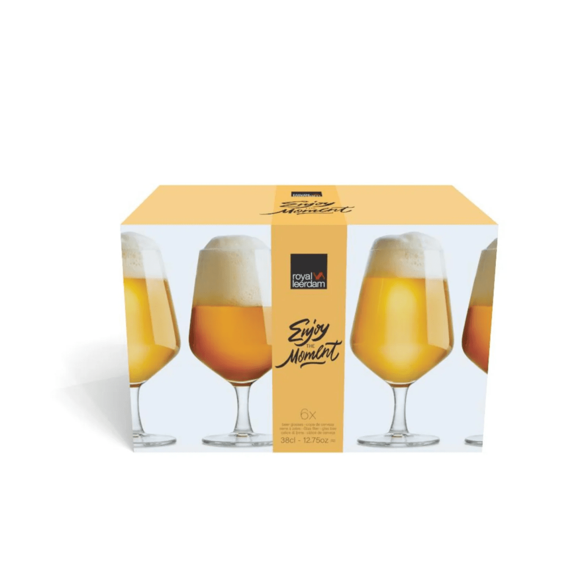 SET 6 COPAS CERVEZA ROYAL LEERDAM2