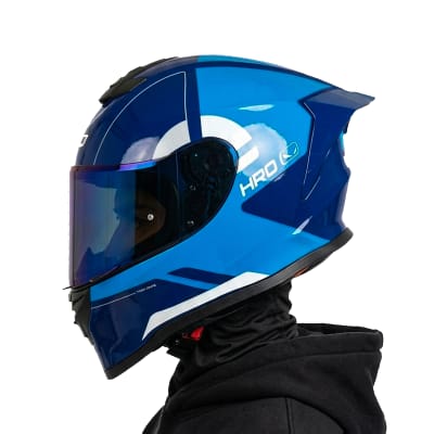 Casco 506 Ogol Azul Negro Mate1