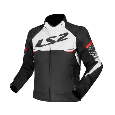 Casaca hombre apex blanco/rojo1