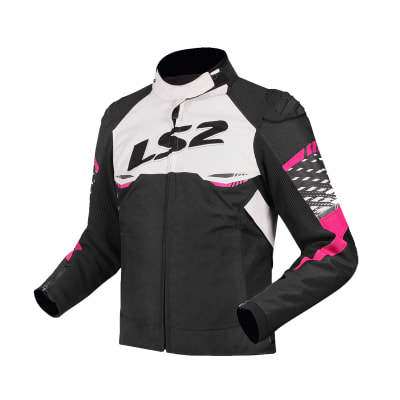 Casaca Mujer Apex Blanco/Rosa1