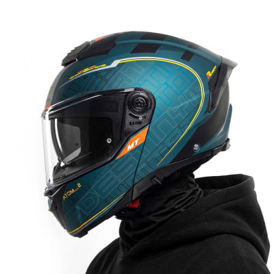 Casco Atom 2SV Destiny Azul Mate1