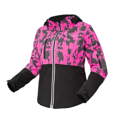 Casaca Mujer Brave Rosa/Negro1